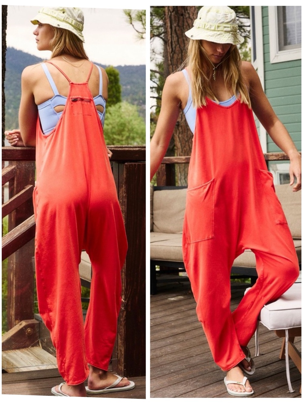 NWT Free People x FP Movement Hot Shot Onesie in Scarlett